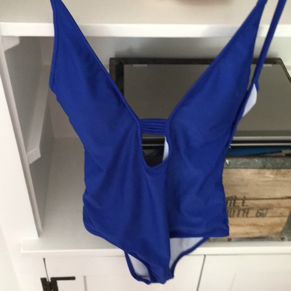 Brand new navy blue one piece bathing suit - Picture 3 of 3